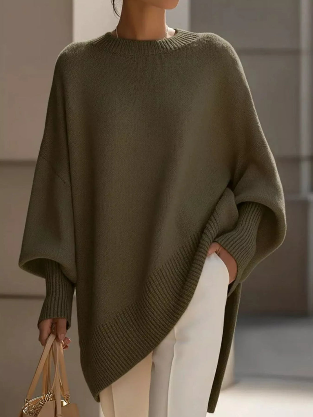 Sommerfeld | Oversize-Pullover mit Fledermausärmeln