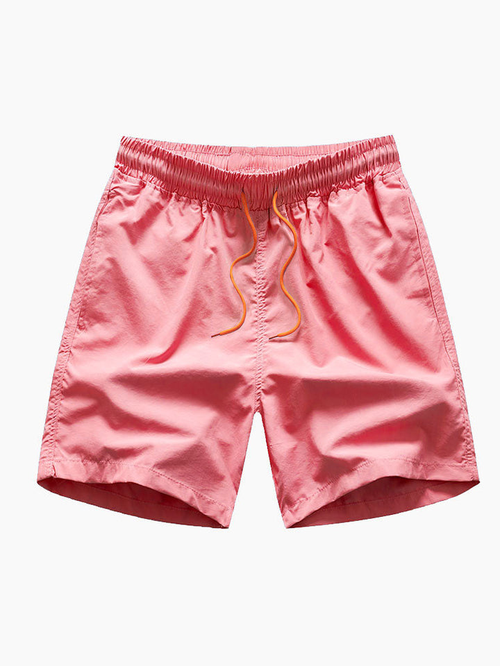 Hemd mit Flamingo-Streifen-Panel und Shorts zum Schwimmen