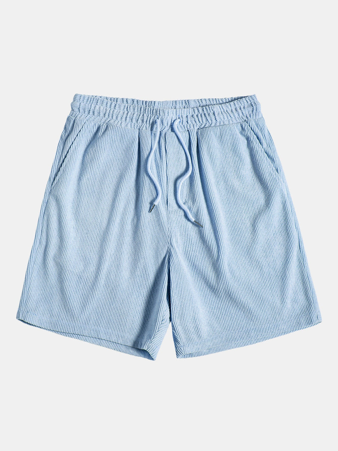 Kurzärmeliges Corduroy Hemd mit Knöpfen & Shorts