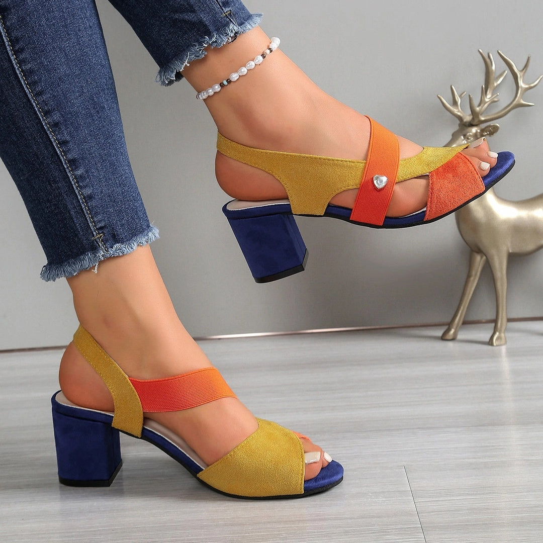 Sommerfeld™ | Komfortable High-Heels mit Kreuzriemen