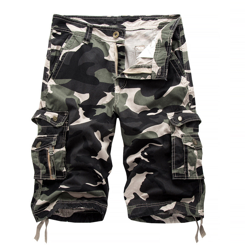 Sommerfeld | Outdoor Tarnmuster Cargo Shorts (1 kaufen, 1 GRATIS dazu)