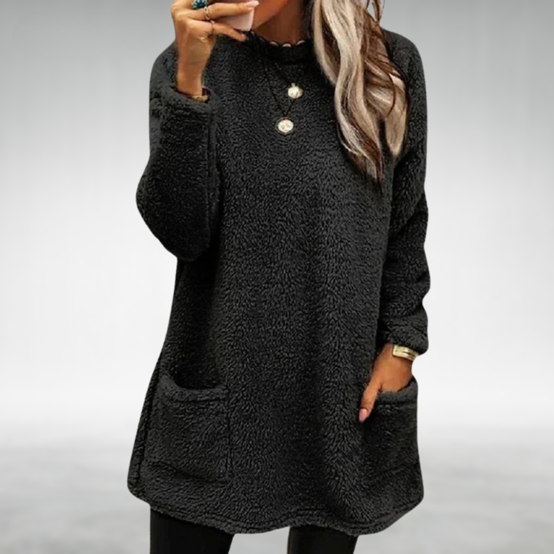 Sommerfeld | Langer Fleece-Pullover