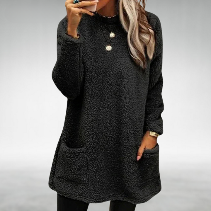 Sommerfeld | Langer Fleece-Pullover