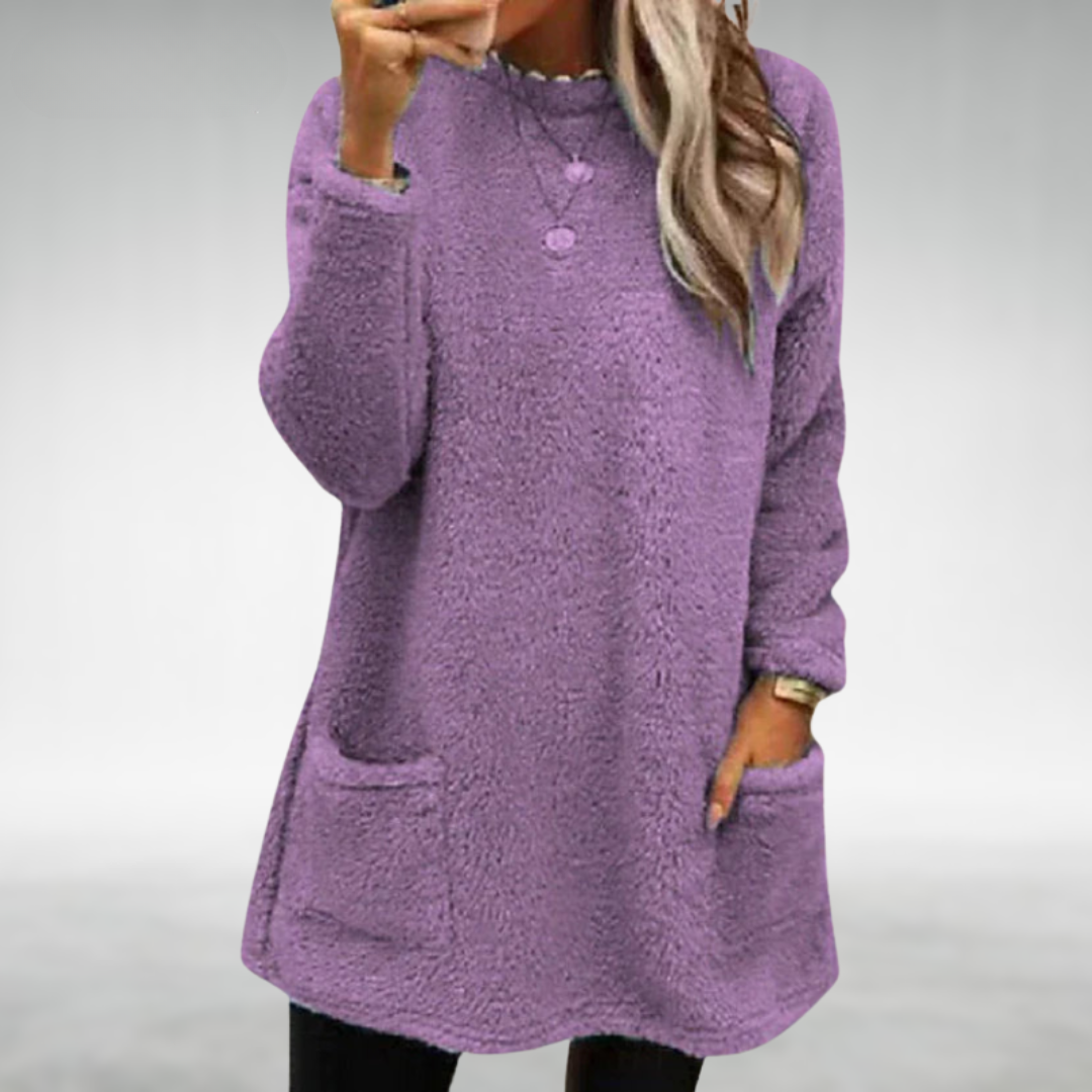Sommerfeld | Langer Fleece-Pullover