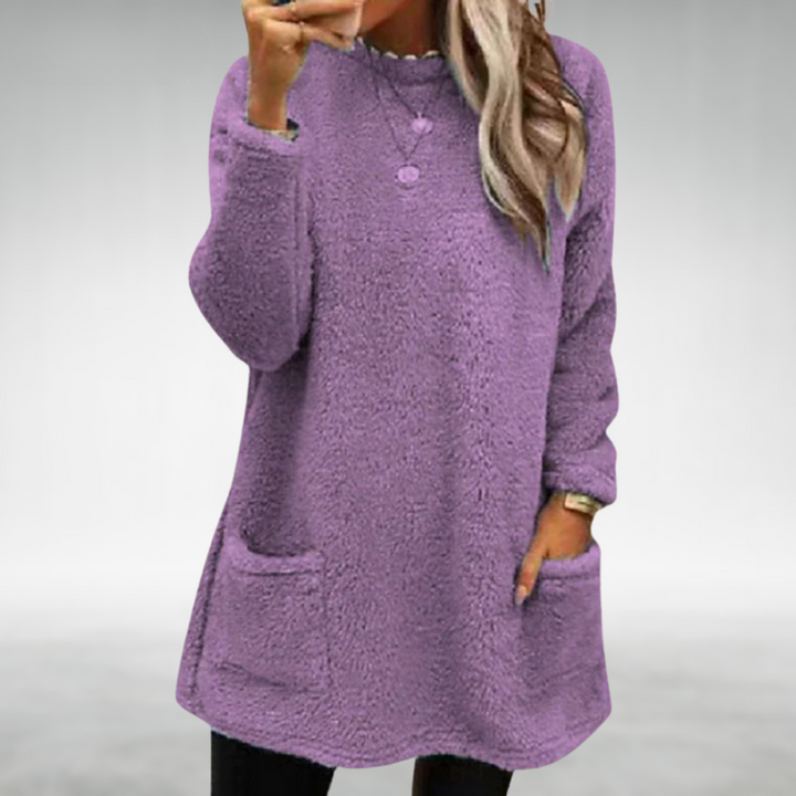 Sommerfeld | Langer Fleece-Pullover