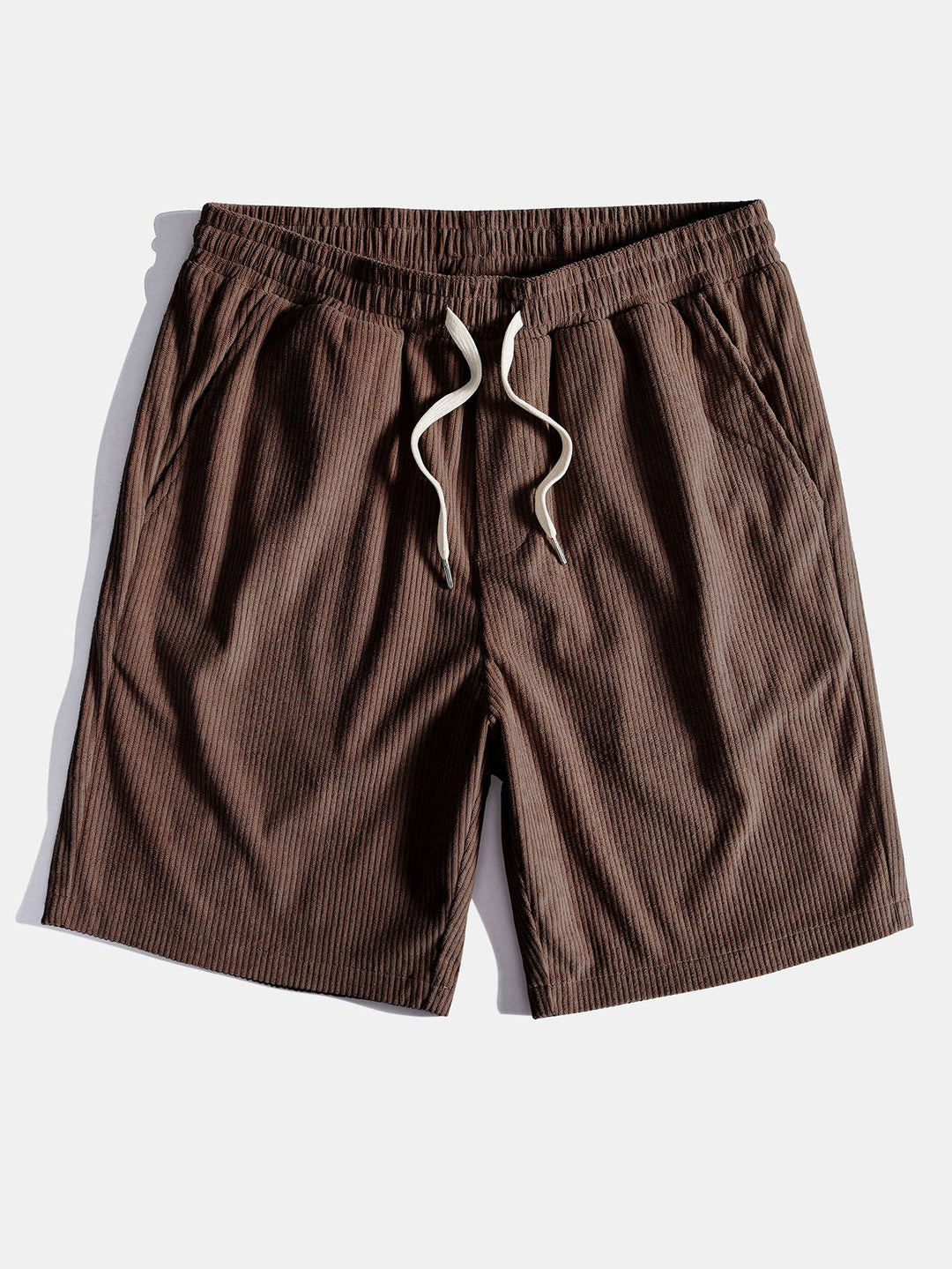 Kurzärmeliges Corduroy Kubanisches Hemd & Shorts