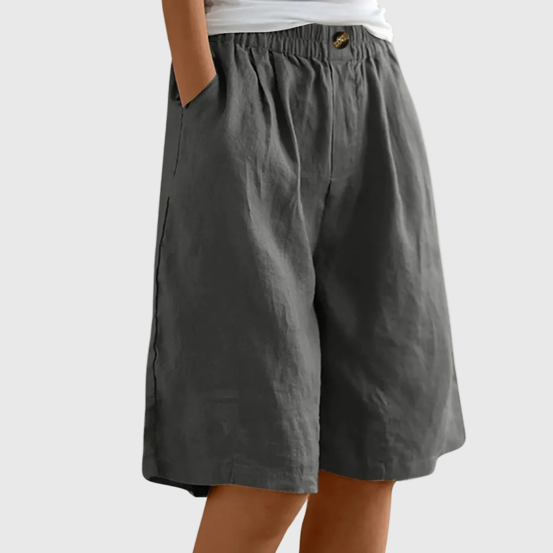 Sommerfeld | Luftige Shorts mit weitem Bein (1 kaufen, 1 GRATIS dazu)