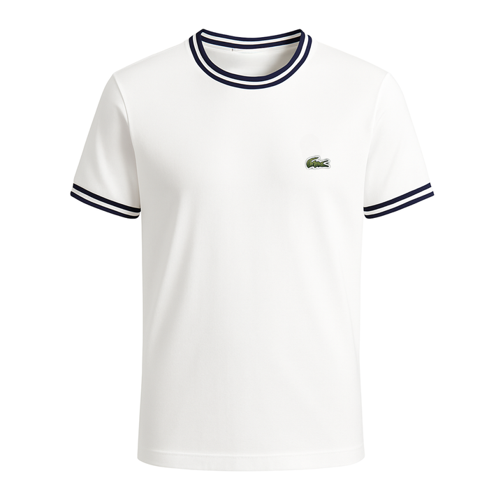 Premium T-Shirt mit Kontrastdetails
