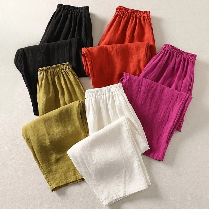 Sommerfeld | Leinen-Cotton-Hose mit Relaxed Fit (1 Kaufen, 1 GRATIS dazu)