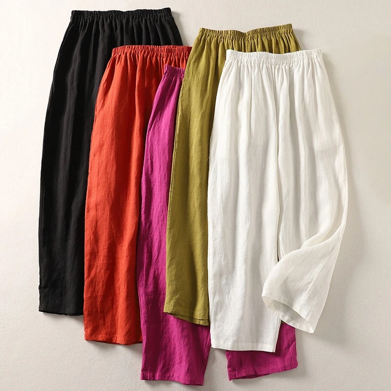 Sommerfeld | Leinen-Cotton-Hose mit Relaxed Fit (1 Kaufen, 1 GRATIS dazu)