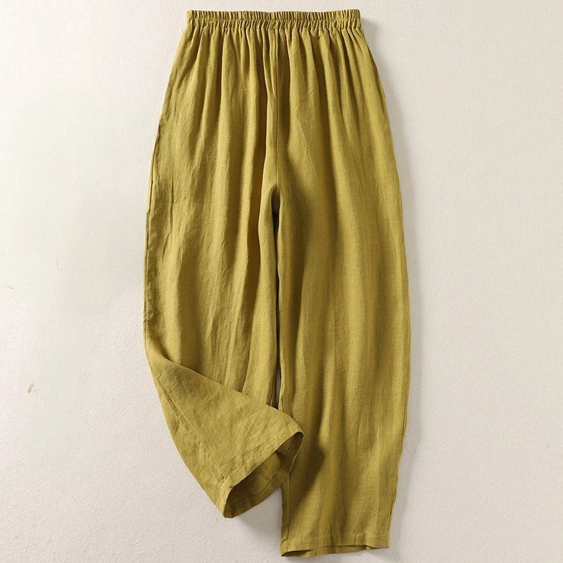 Sommerfeld | Leinen-Cotton-Hose mit Relaxed Fit (1 Kaufen, 1 GRATIS dazu)