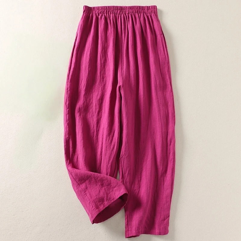 Sommerfeld | Leinen-Cotton-Hose mit Relaxed Fit (1 Kaufen, 1 GRATIS dazu)