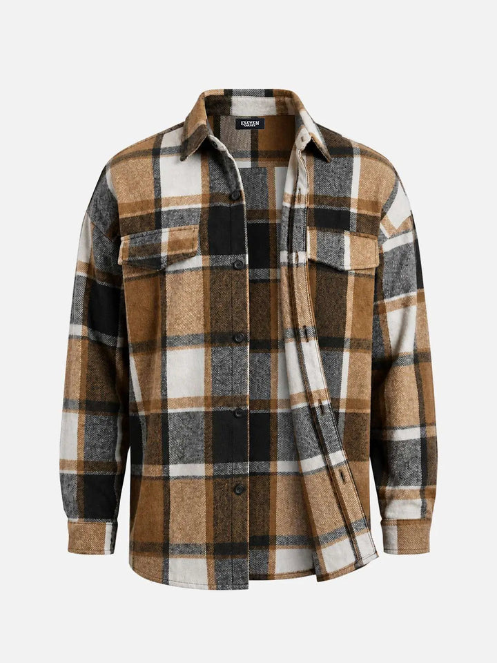 Sommerfeld | Herren-Hemd mit gebürstetem Oversize-Karomuster (1 kaufen, 1 GRATIS dazu)