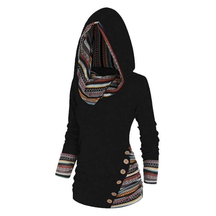 Sommerfeld | Gemusterter Hoodie für Damen