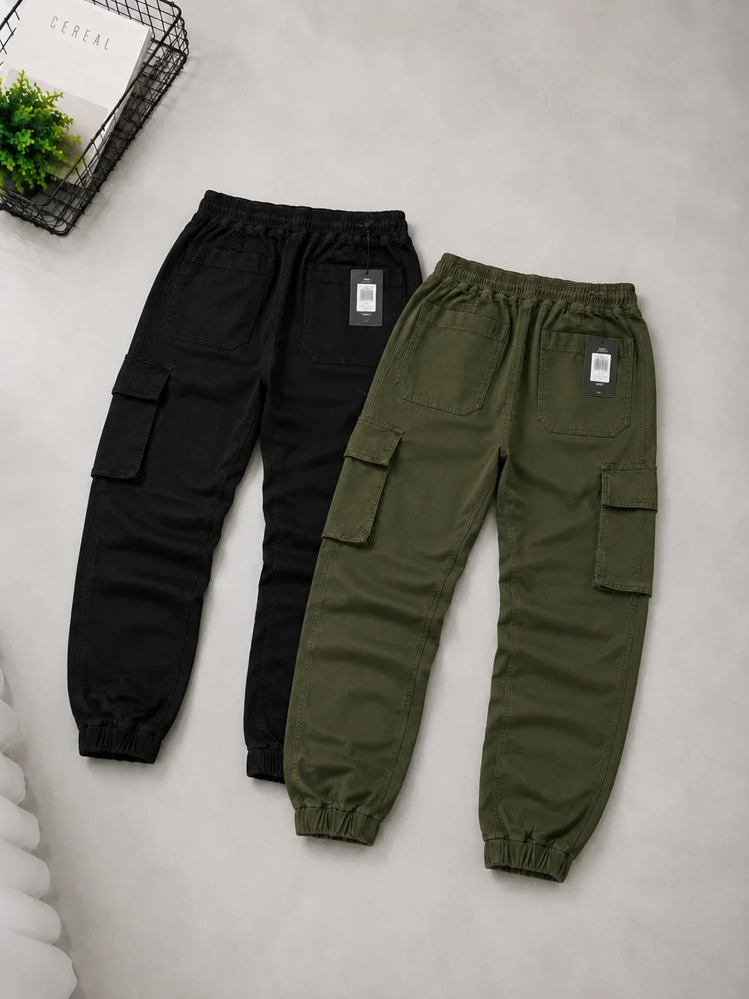 Sommerfeld | Cargo-Jogginghose mit 6 Taschen (2er pack)