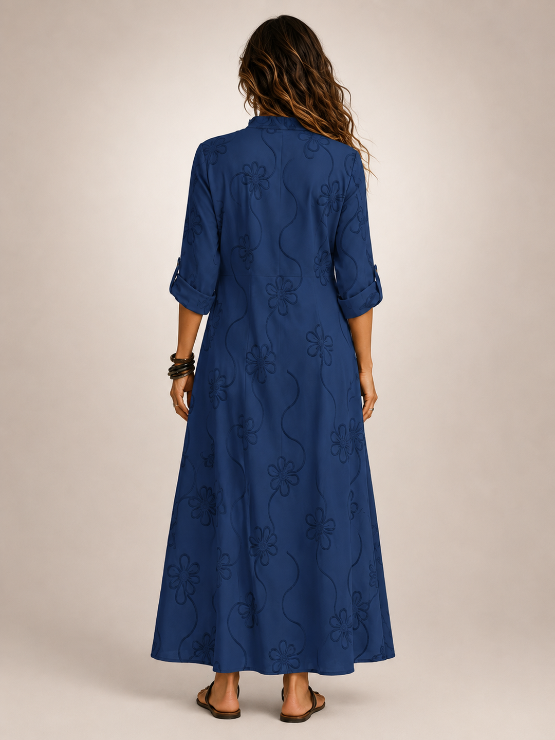 Merle | Bauchkaschierendes Blumen-Sommerkleid