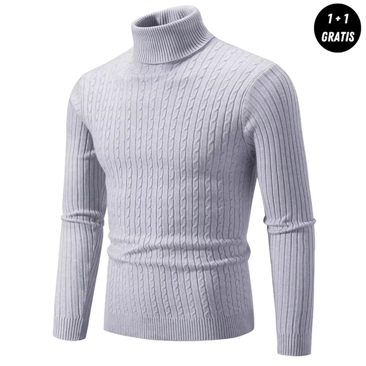 Sommerfeld™ | Warmer Strickpullover mit Rollkragen