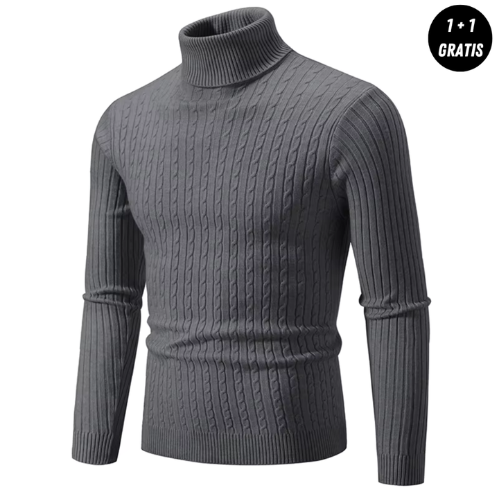 Sommerfeld™ | Warmer Strickpullover mit Rollkragen