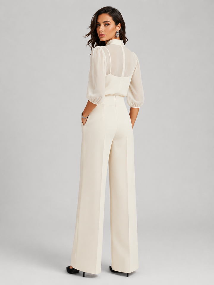 Amara | Dreiteiliges Chiffon-Set