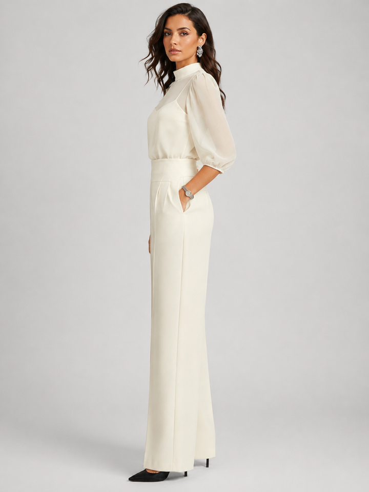 Amara | Dreiteiliges Chiffon-Set