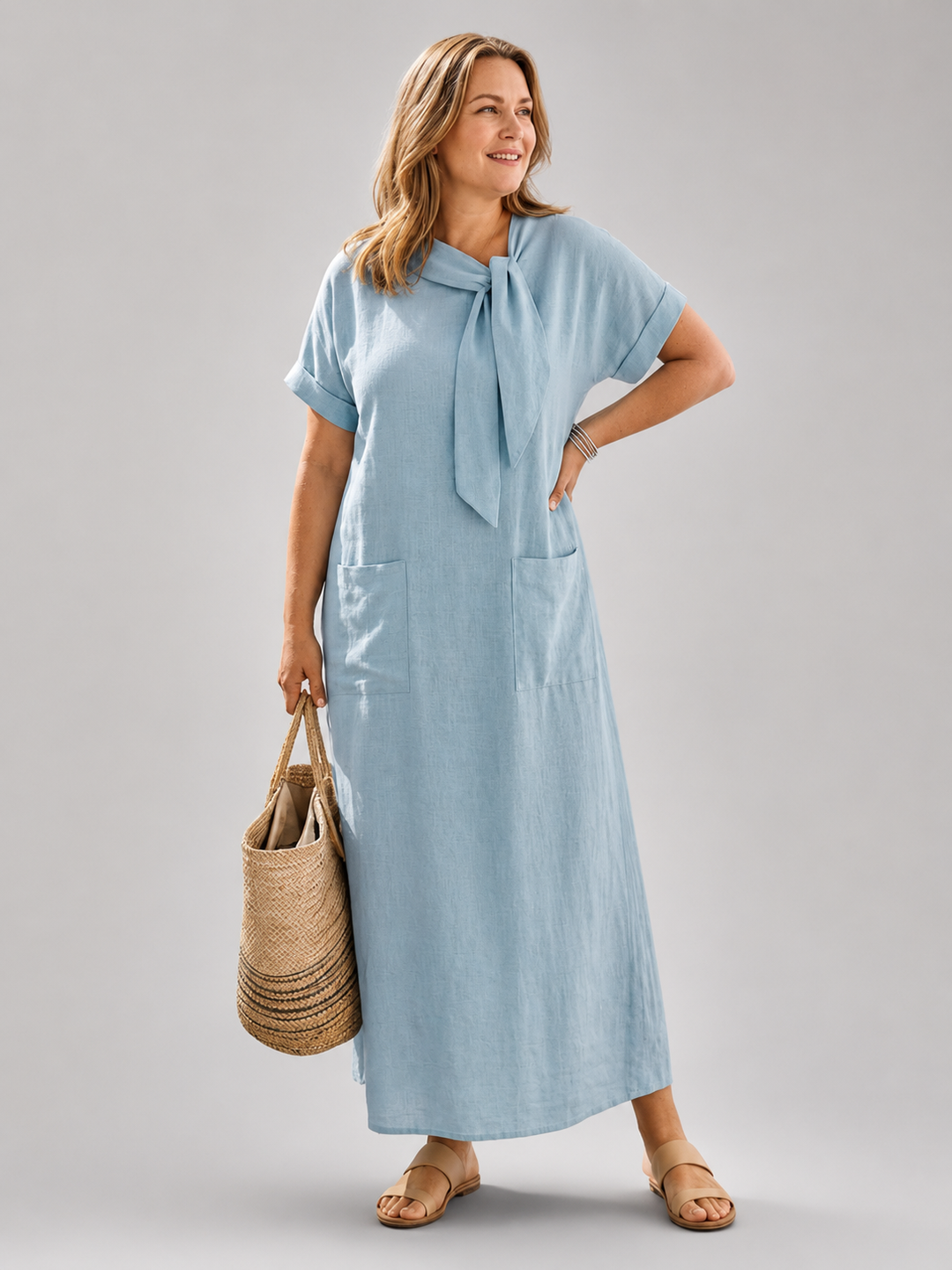 Maren | Lässiges Maxikleid
