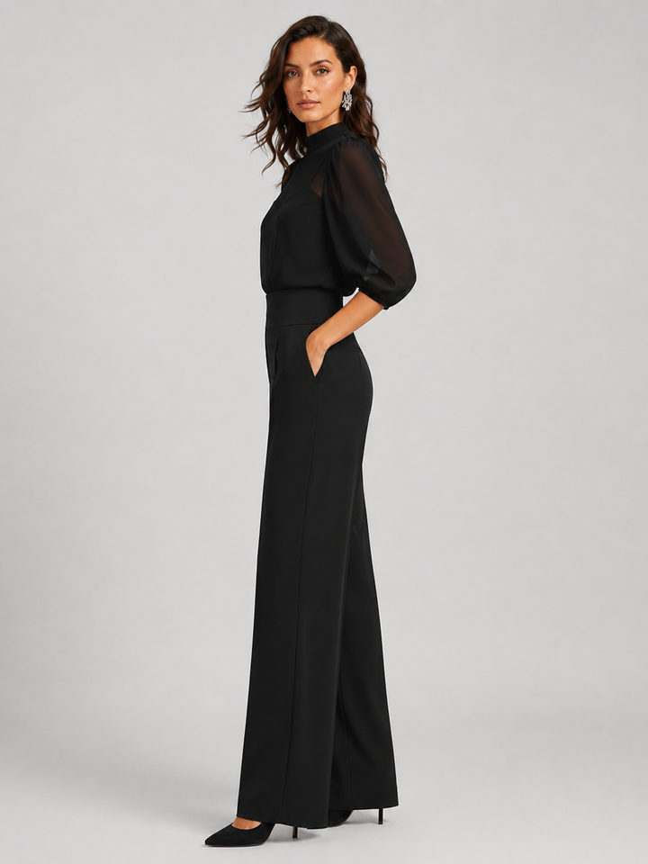 Amara | Dreiteiliges Chiffon-Set