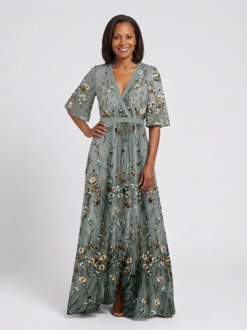 Amelie | Maxikleid mit Blumenmuster