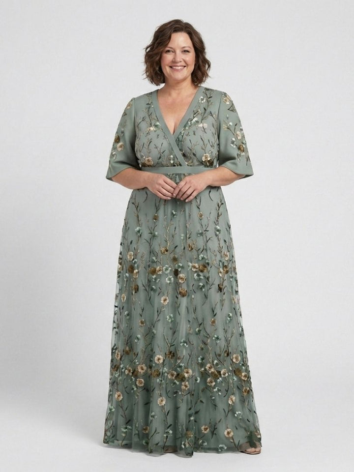 Amelie | Maxikleid mit Blumenmuster