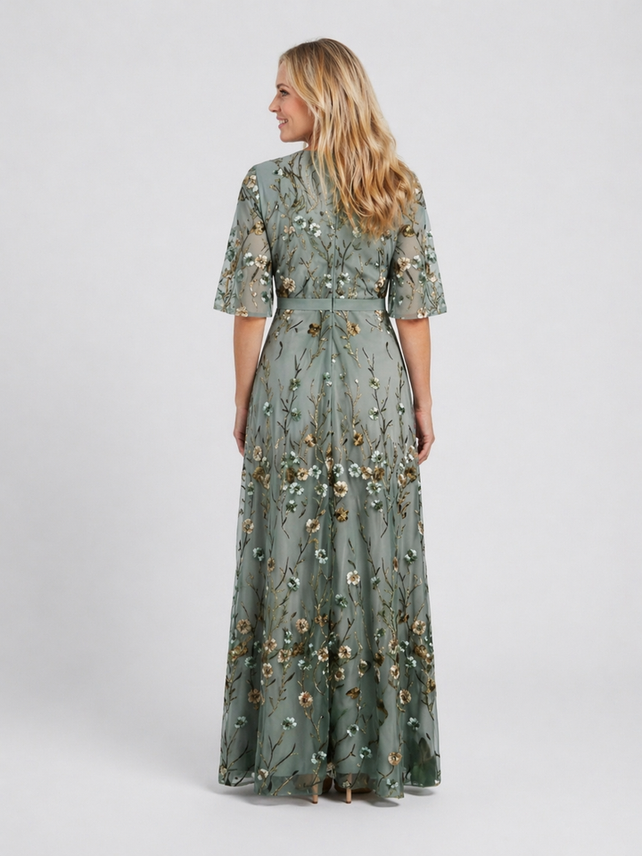 Amelie | Maxikleid mit Blumenmuster