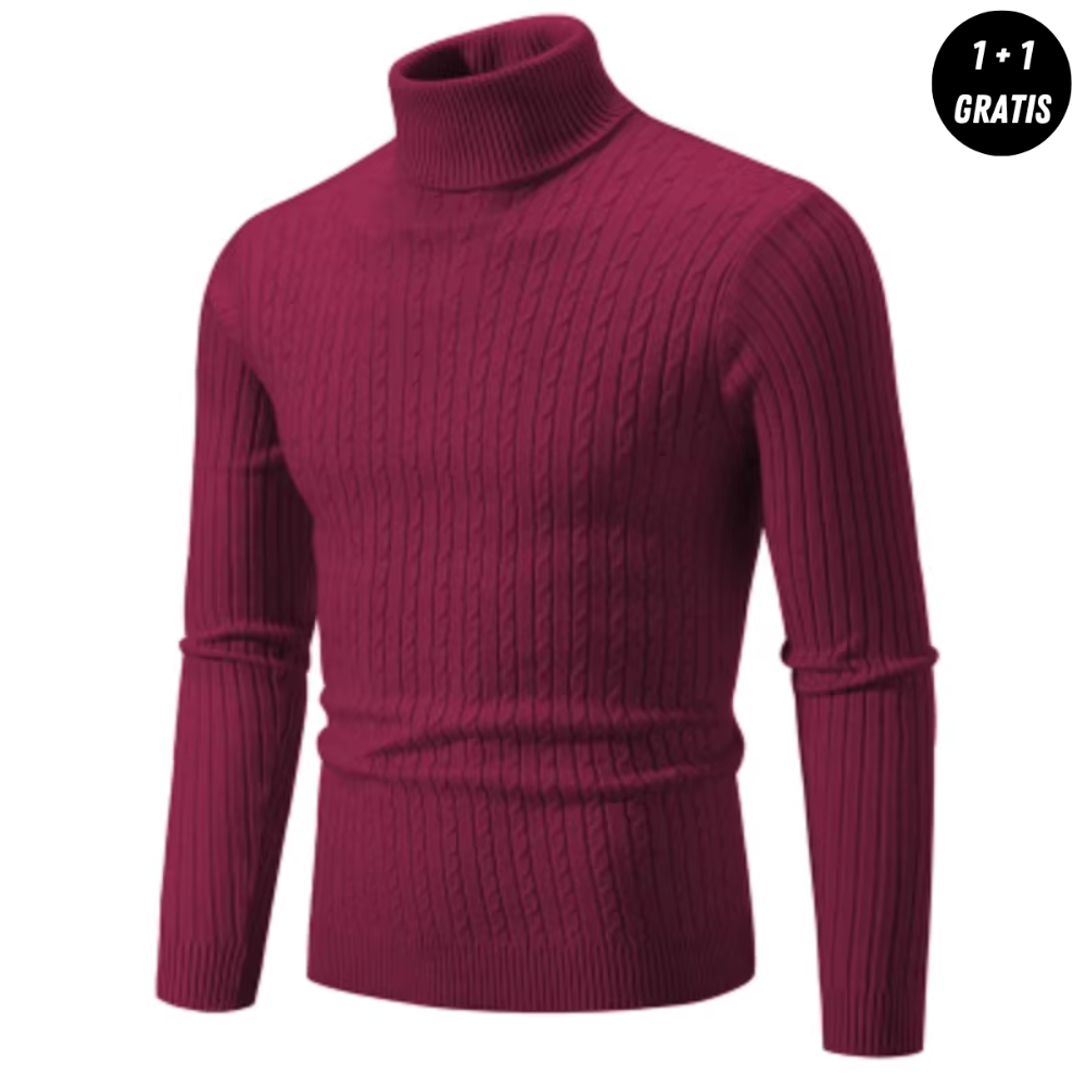 Sommerfeld™ | Warmer Strickpullover mit Rollkragen