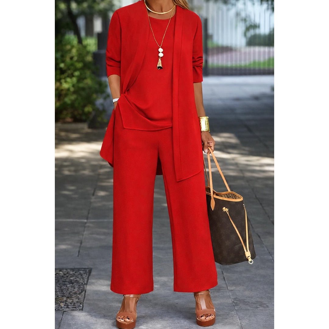 Sherly™ - 3-teiliges, Figurschmeichelndes Set