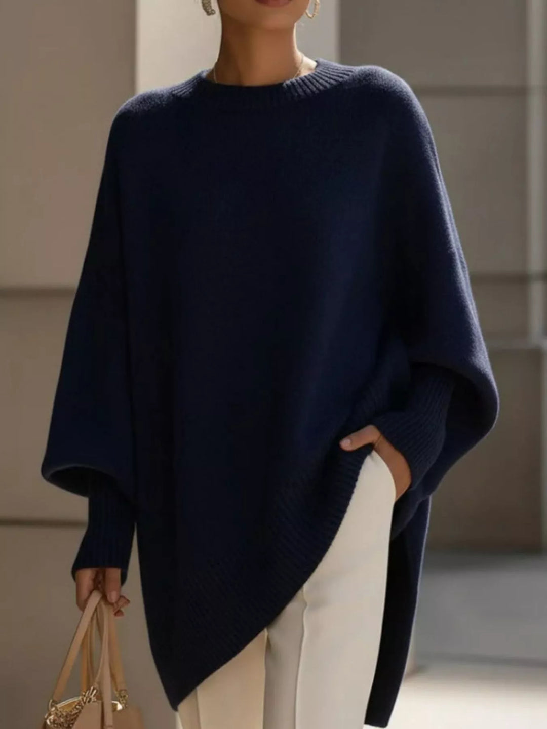 Sommerfeld | Oversize-Pullover mit Fledermausärmeln