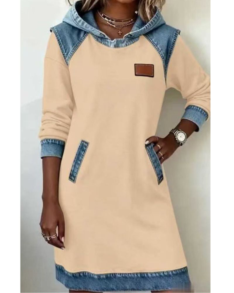 Angelica™ – Moderne Kleid mit Kapuze