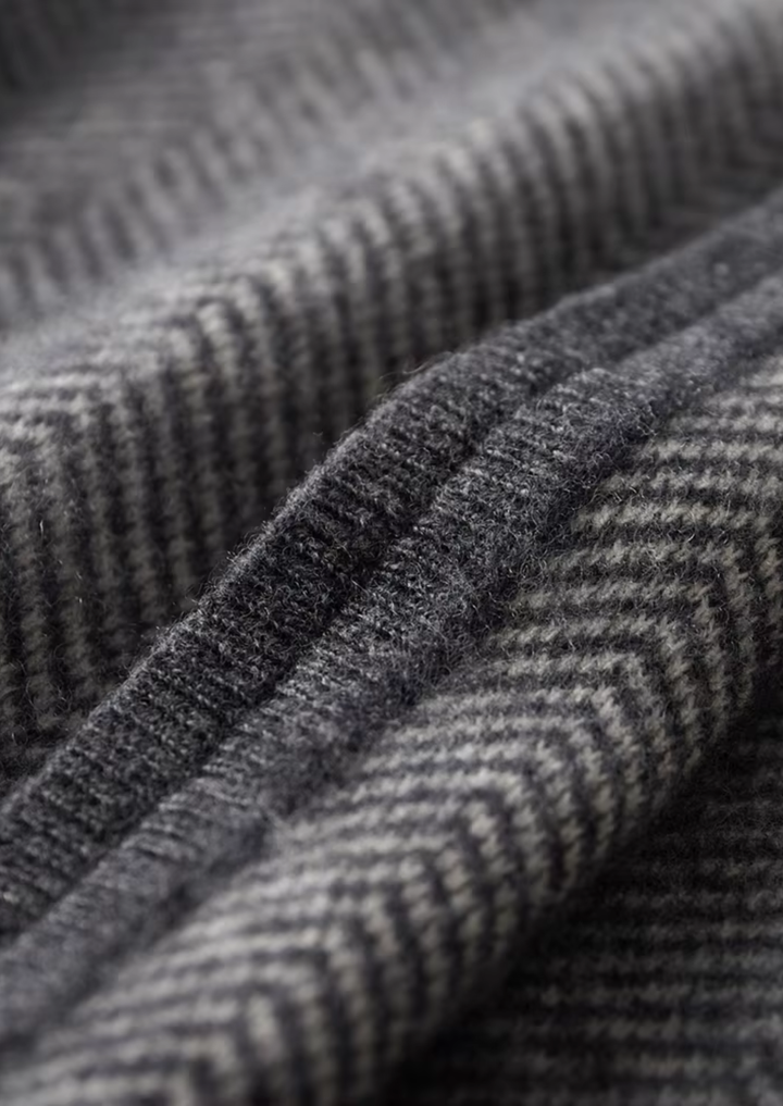 Sommerfeld | Set aus feinster Merinowolle mit Muster