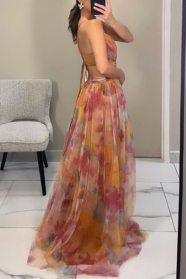 Sommerfeld | Chiffon Maxi Kleid