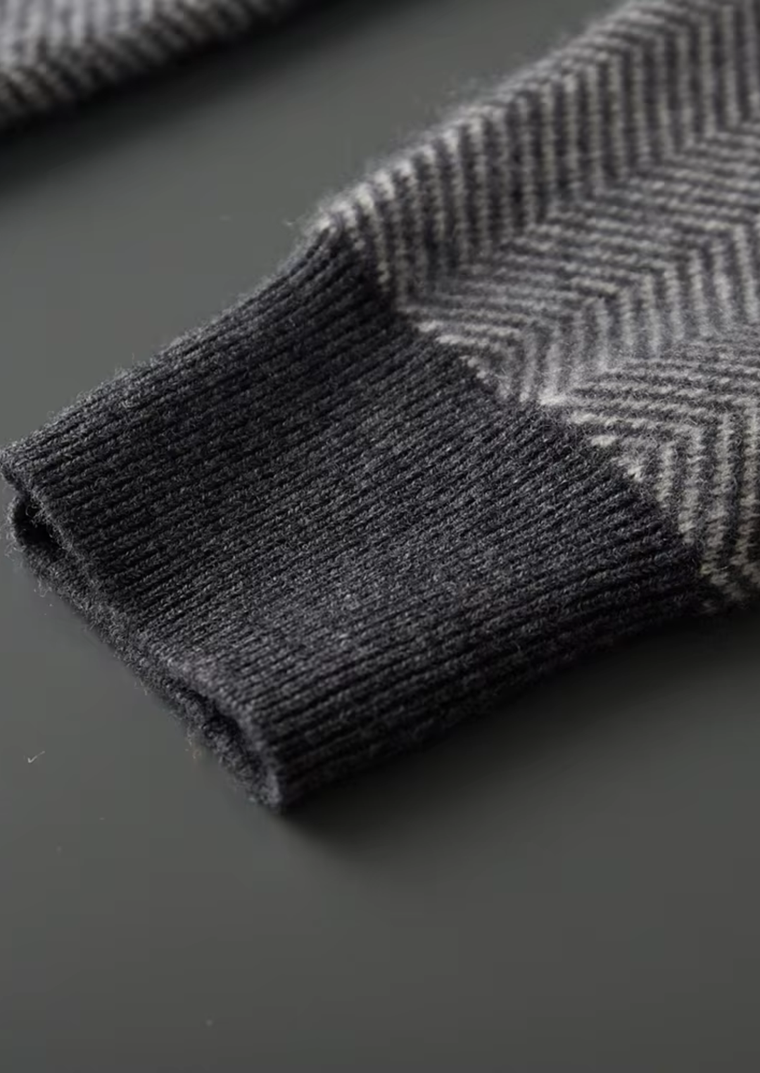 Sommerfeld | Set aus feinster Merinowolle mit Muster