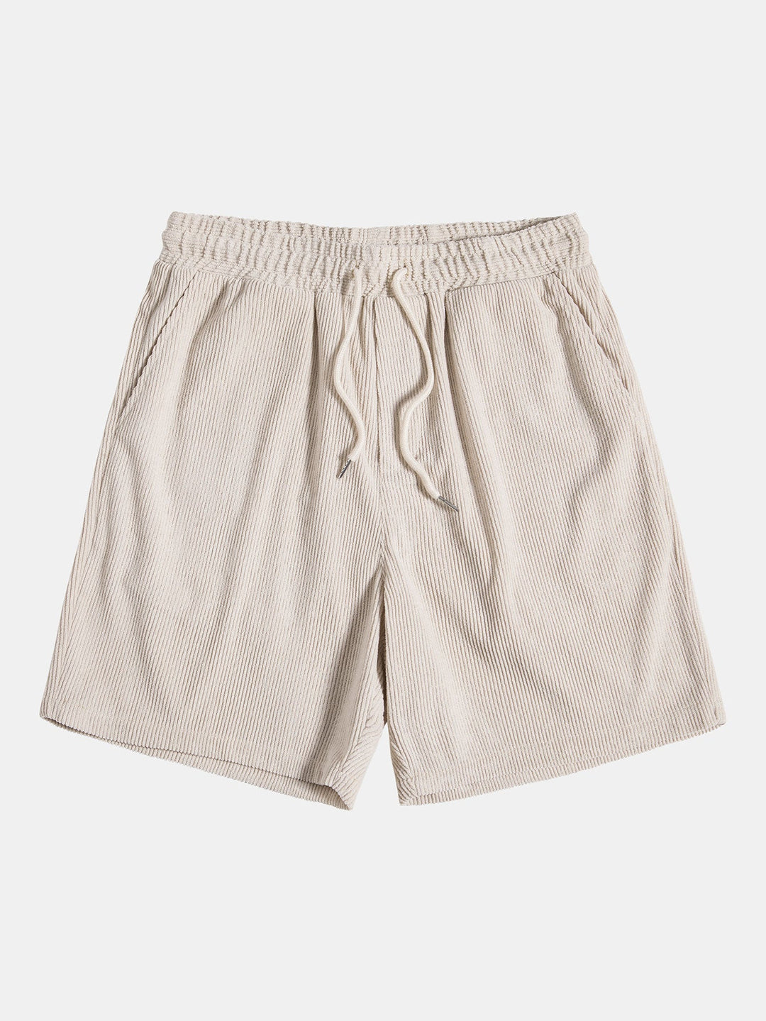 Kurzärmeliges Corduroy Hemd mit Knöpfen & Shorts