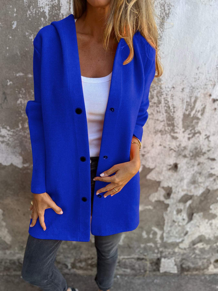 Sommerfeld | Langer Cardigan mit Kapuze für Damen (1 kaufen, 1 GRATIS dazu)