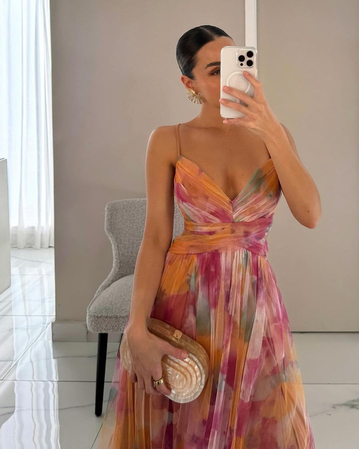 Sommerfeld | Chiffon Maxi Kleid