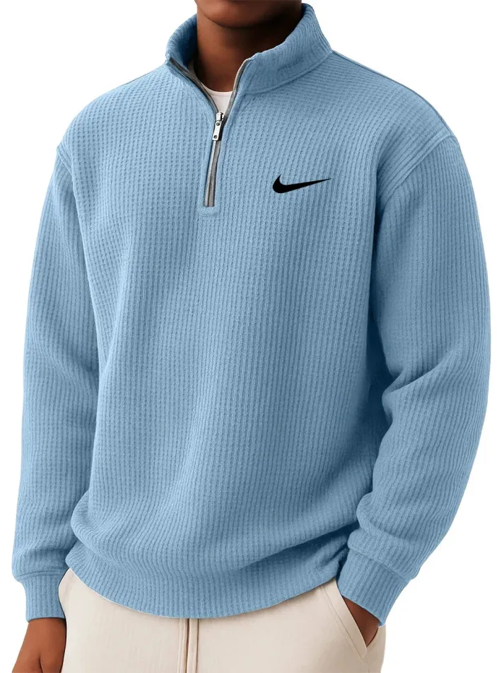 Sommerfeld | Sweatshirt mit Kragen und halbem Reißverschluss (1 kaufen, 1 GRATIS dazu)