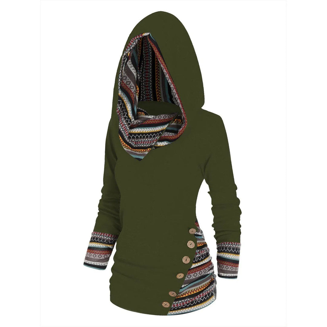 Sommerfeld | Gemusterter Hoodie für Damen