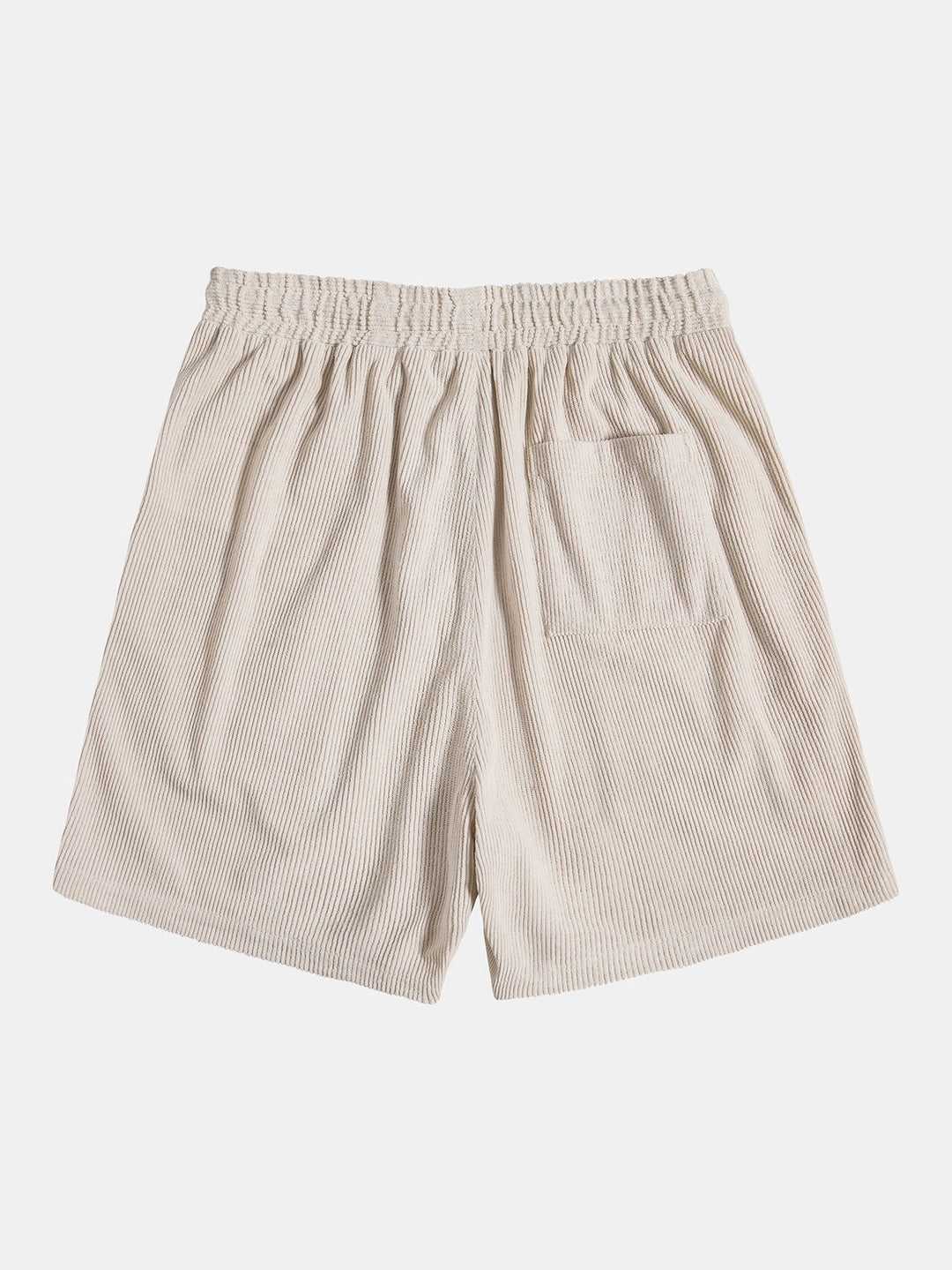 Kurzärmeliges Corduroy Hemd mit Knöpfen & Shorts