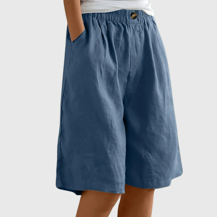 Sommerfeld | Luftige Shorts mit weitem Bein (1 kaufen, 1 GRATIS dazu)