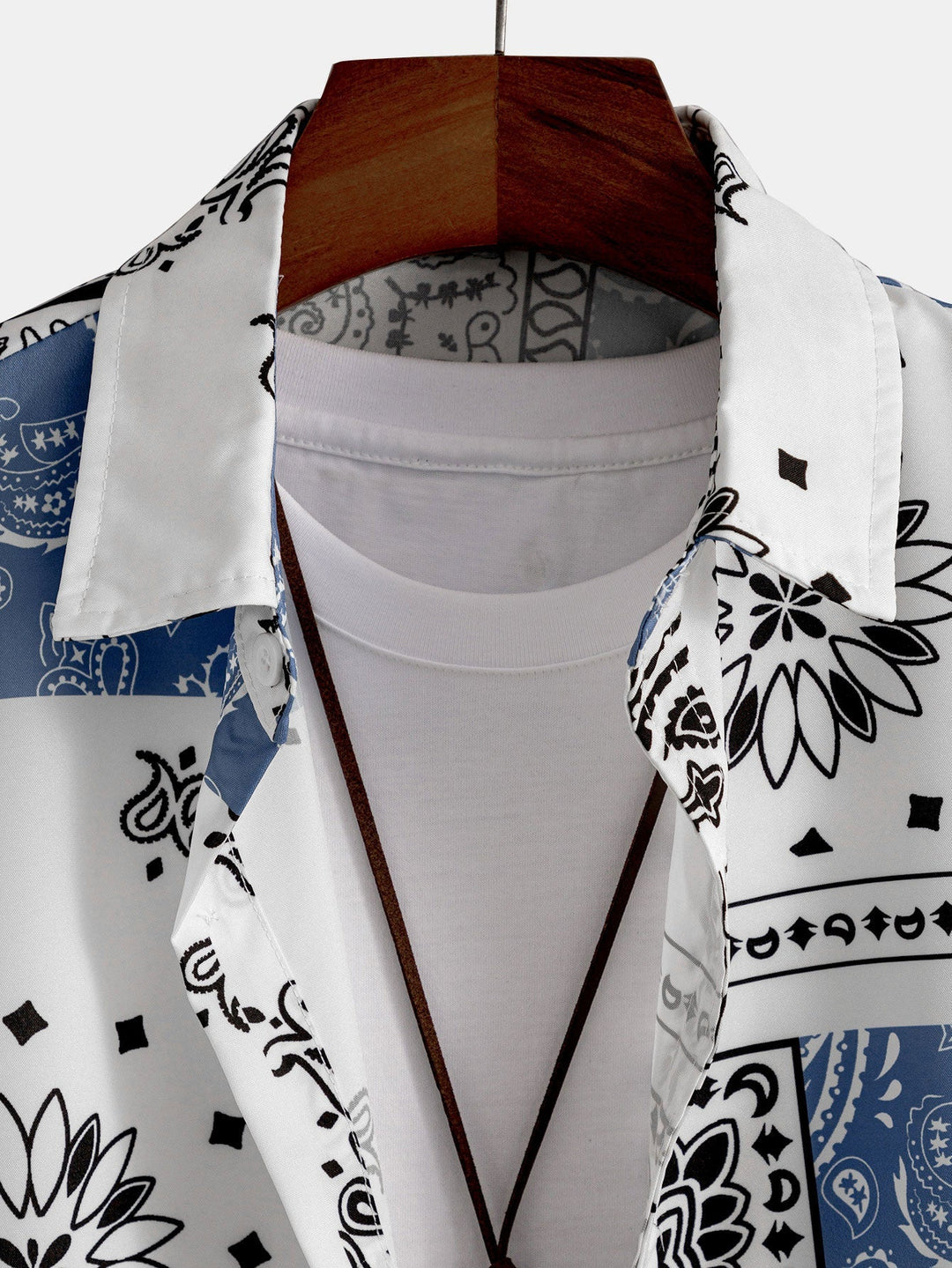 Hemd mit Paisley-Muster #Zufälliges Musterdesign# & Shorts zum Schwimmen