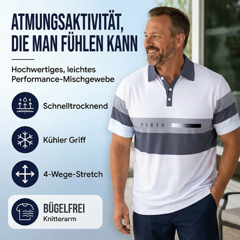 Sommerfeld | Sommer-Set mit Poloshirt und Shorts für Herren