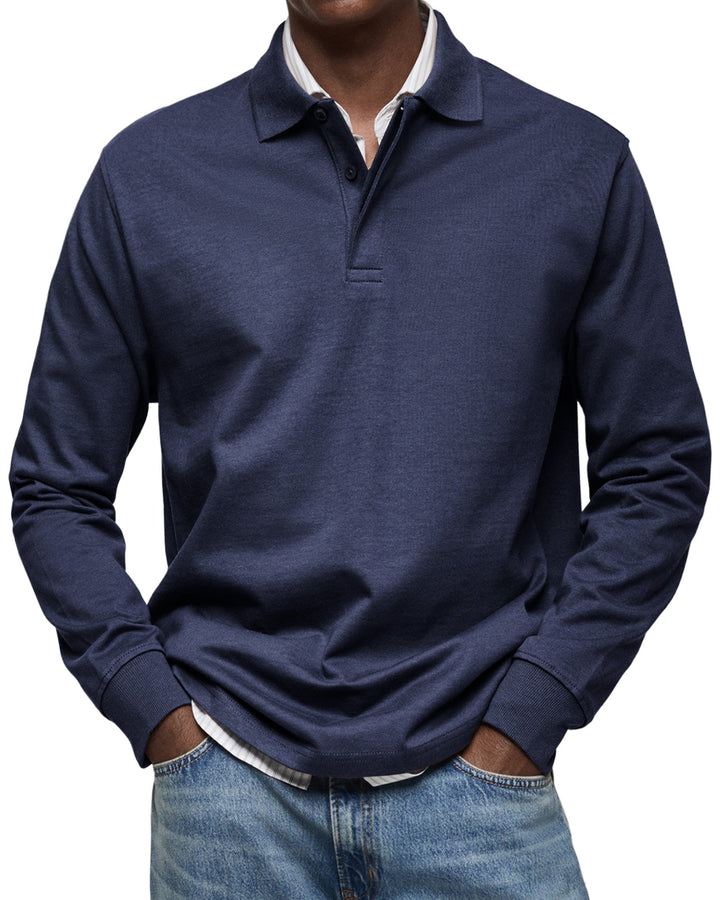 Sommerfeld | Langarm-Poloshirt für Herren (1 kaufen – 1 GRATIS dazu)