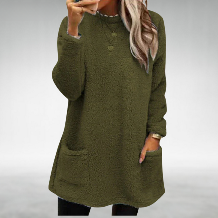 Sommerfeld | Langer Fleece-Pullover