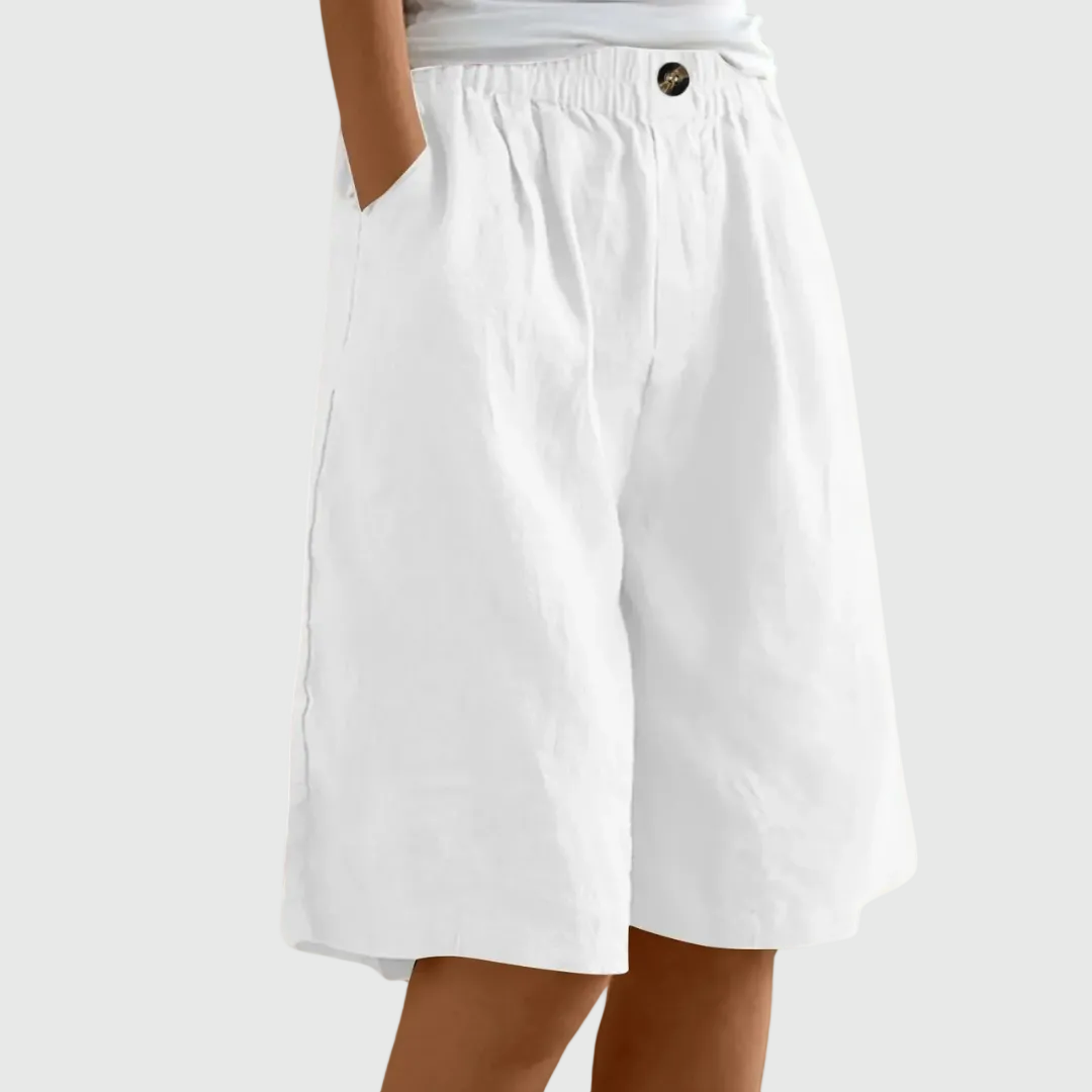 Sommerfeld | Luftige Shorts mit weitem Bein (1 kaufen, 1 GRATIS dazu)