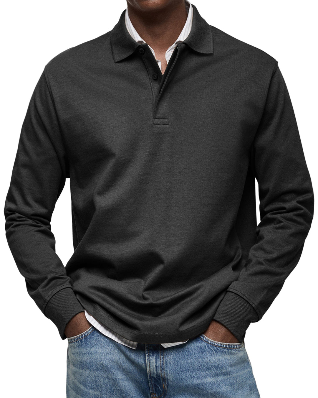 Sommerfeld | Langarm-Poloshirt für Herren (1 kaufen – 1 GRATIS dazu)