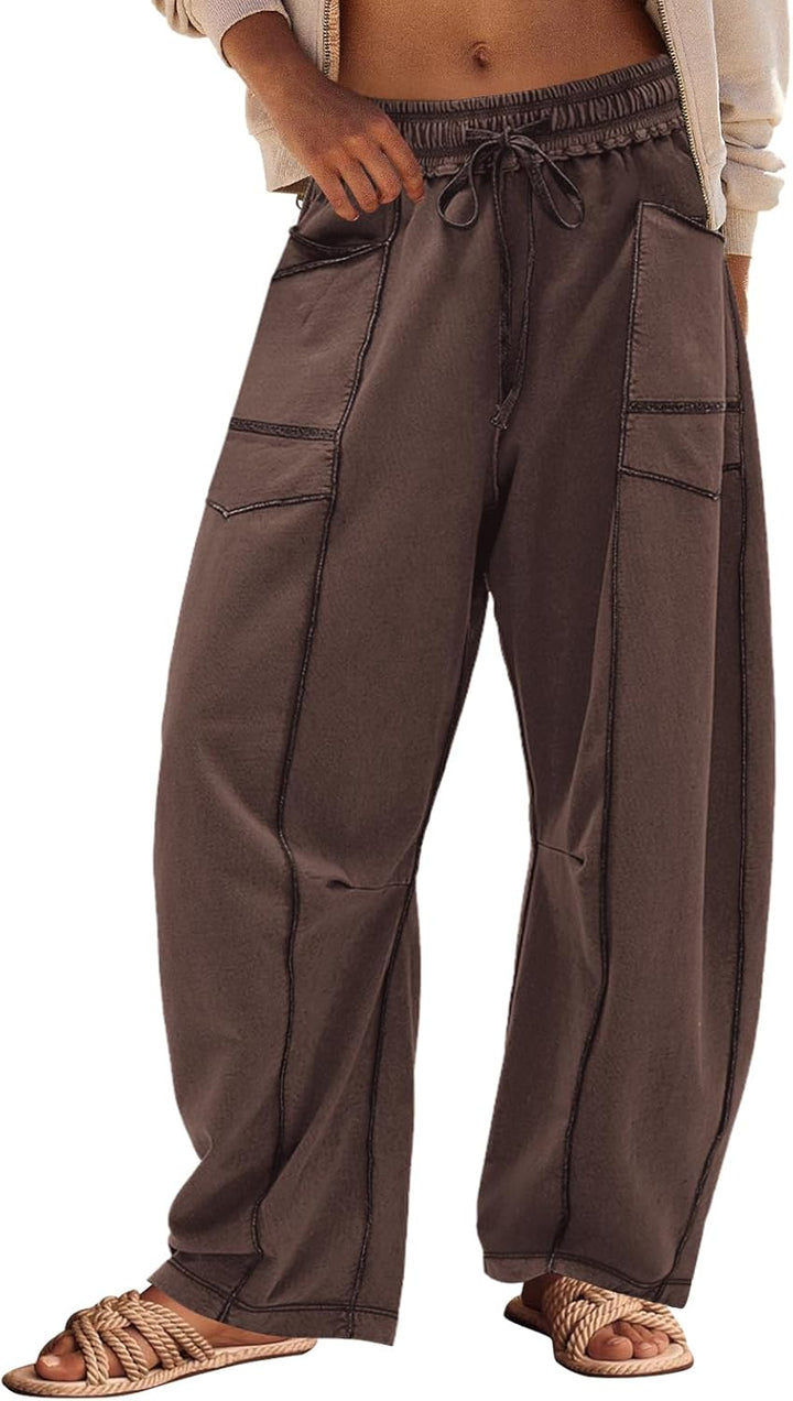 LINA | Barrel-Pants – Weite Sommer-Loungehose für jeden Moment